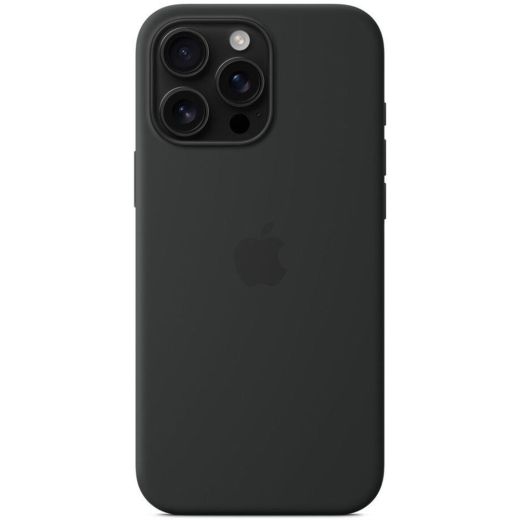 Силіконовий чохол CasePro Silicone Case with MagSafe (Camera Control) Black для iPhone 16 Pro Max