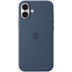 Силиконовый чехол CasePro Silicone Case with MagSafe (Camera Control) Denim для iPhone 16 Plus
