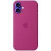 Силиконовый чехол CasePro Silicone Case with MagSafe (Camera Control) Fuchsia для iPhone 16 Plus