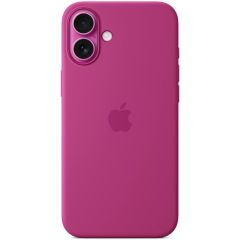 Силиконовый чехол CasePro Silicone Case with MagSafe (Camera Control) Fuchsia для iPhone 16 Plus