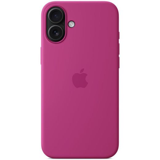 Силиконовый чехол CasePro Silicone Case with MagSafe (Camera Control) Fuchsia для iPhone 16 Plus