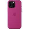Силиконовый чехол CasePro Silicone Case with MagSafe (Camera Control) Fuchsia для iPhone 16 Pro Max