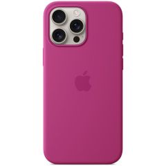 Силіконовий чохол CasePro Silicone Case with MagSafe (Camera Control) Fuchsia для iPhone 16 Pro Max