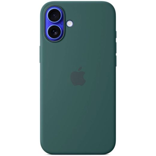 Силіконовий чохол CasePro Silicone Case with MagSafe (Camera Control) Lake Green для iPhone 16 Plus