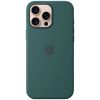 Силіконовий чохол CasePro Silicone Case with MagSafe (Camera Control) Lake Green для iPhone 16 Pro Max