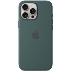 Силіконовий чохол CasePro Silicone Case with MagSafe (Camera Control) Lake Green для iPhone 16 Pro Max