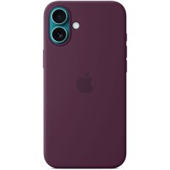 Силиконовый чехол CasePro Silicone Case with MagSafe (Camera Control) Plum для iPhone 16 Plus