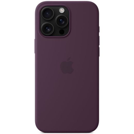Силиконовый чехол CasePro Silicone Case with MagSafe (Camera Control) Plum для iPhone 16 Pro Max