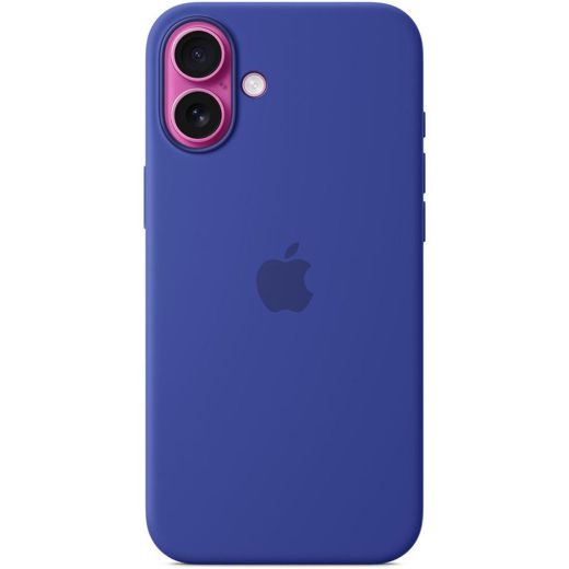 Силіконовий чохол CasePro Silicone Case with MagSafe (Camera Control) Ultramarine для iPhone 16 Plus