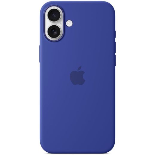 Силиконовый чехол CasePro Silicone Case with MagSafe Ultramarine для iPhone 16 Plus