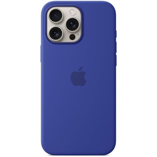 Силіконовий чохол CasePro Silicone Case with MagSafe (Camera Control) Ultramarine для iPhone 16 Pro Max