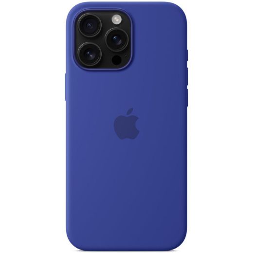Силиконовый чехол CasePro Silicone Case with MagSafe Ultramarine для iPhone 16 Pro Max