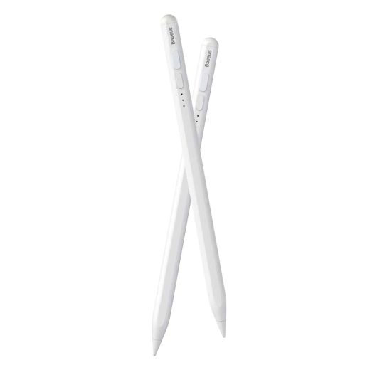 Стілус Baseus Stylus Smooth Writing Stylus with LED Indicators Active White (SXBC060202)