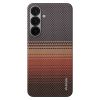 Карбоновий чохол Pitaka Tactile Woven Case Sunset для Samsung Galaxy S25 (KS2503)