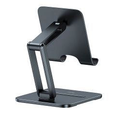 Подставка для планшета Baseus Desktop Biaxial Foldable Metal Grey (LUSZ000113)