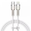 Кабель Baseus Cafule Series Metal Data Cable Type-C to iP PD 20W 1m White (CATJK-A02)