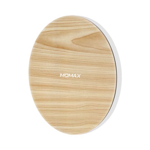 Беспроводная зарядка Momax Q.Pad Max 15W Ultra Slim Wireless Charger Brown