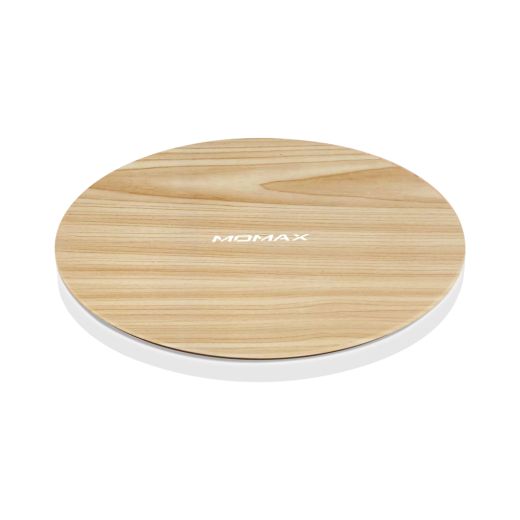 Беспроводная зарядка Momax Q.Pad Max 15W Ultra Slim Wireless Charger Brown