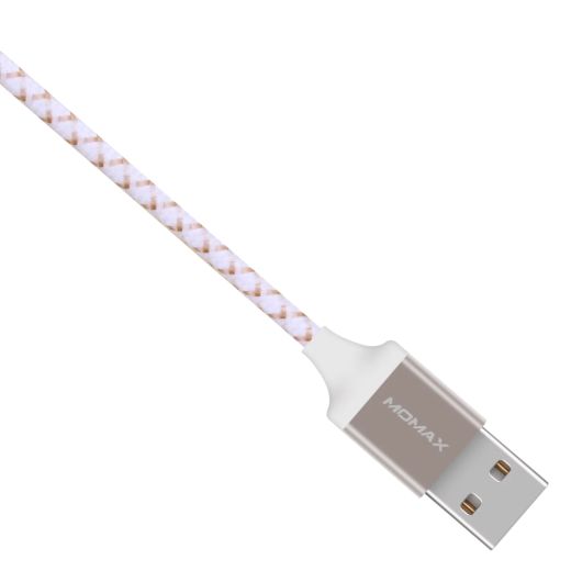 Кабель Momax Zero USB-C to USB-A Cable USB2.0 Android (1M) Gold