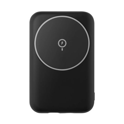 Повербанк з бездротовою зарядкою Momax Q.Mag Power 3 Magnetic Wireless Battery Pack 7200mAh Black