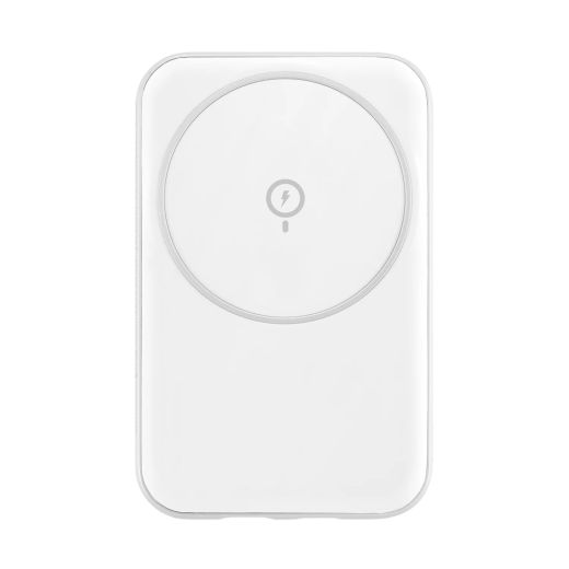 Повербанк Momax Q.Mag Power 3 Magnetic Wireless Battery Pack 7200mAh White