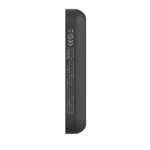 Повербанк з бездротовою зарядкою Momax Q.Mag Power Magnetic Wireless PD 3.0 Power Bank 5000mAh Black