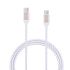 Кабель Momax Zero Type-C to Type-C 60W Braided Cable (1.2) White/Gold Кабель Momax Zero Type-C to Type-C 60W Braided Cable (1.2) White/Gold