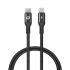 Кабель Momax Elite Link USB-C to Lightning Nylon-Braided Fast Charging Cable (1.2m) Black Кабель Momax Elite Link USB-C to Lightning Nylon-Braided Fast Charging Cable (1.2m) Black