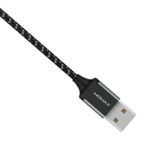 Кабель Momax Zero USB-C to USB-A Cable USB2.0 Android (1M) Grey