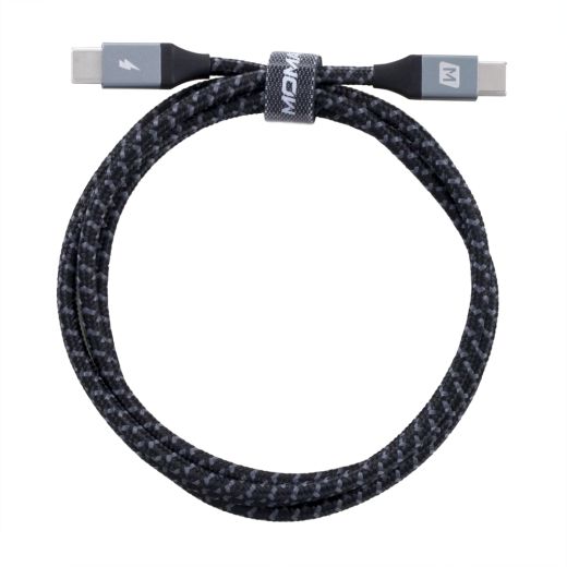 Кабель Momax Zero Type-C to Type-C 60W Braided Cable (1.2) Grey