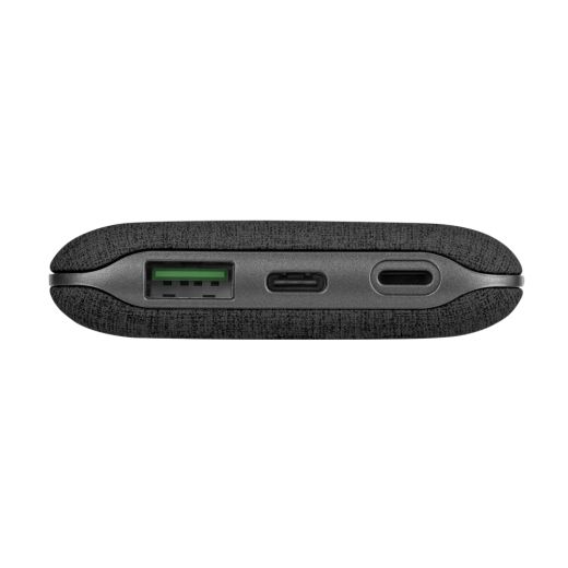 Повербанк (внешний аккумулятор) с беспроводной зарядкой Momax Q.Power MFi Touch Wireless Power Bank (10000mAh) Dark Grey