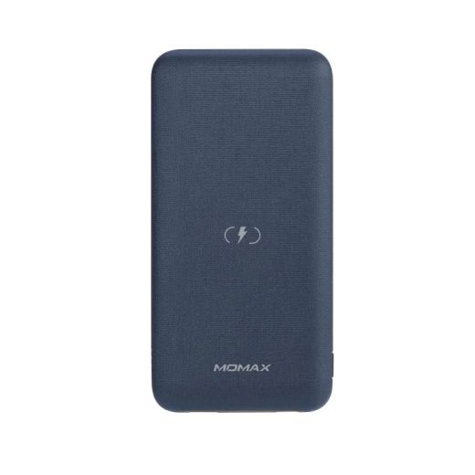 Повербанк з бездротовою зарядкою Momax Q.Power MFi Touch Wireless Power Bank (10000mAh) Blue