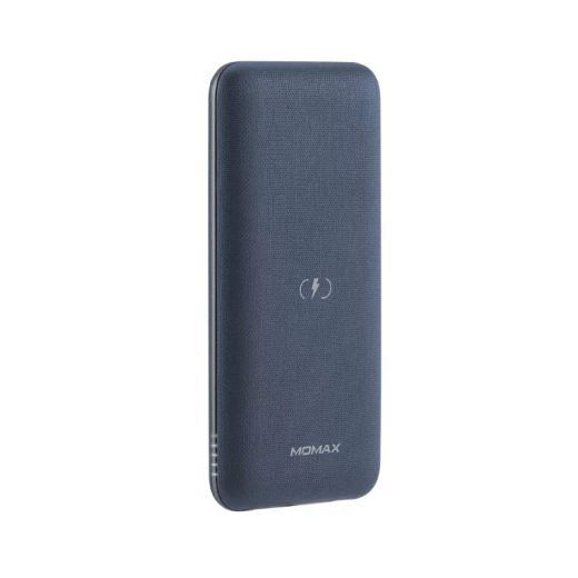Повербанк з бездротовою зарядкою Momax Q.Power MFi Touch Wireless Power Bank (10000mAh) Blue