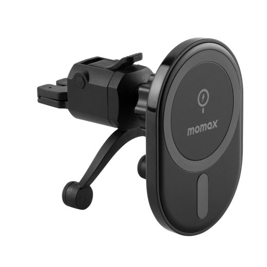 Автомобильный держатель с беспородной зарядкой Momax Q.Mag 15W Magnetic Wireless Charging Car Mount