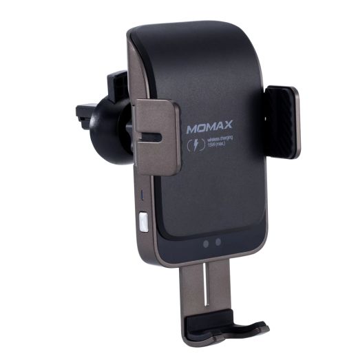 Автомобільний тримач із зарядкою Momax Q.Mount 15W Smart 2 Infrared Wireless Charging Car Mount