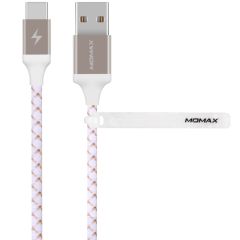 Кабель Momax Zero USB-C to USB-A Cable USB2.0 Android (1M) Gold