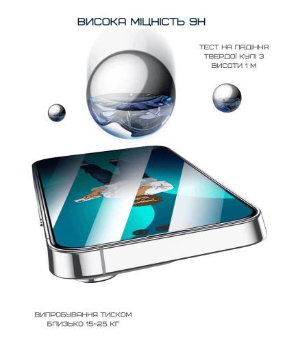 Премиум защитное стекло Anank 2.5D Curved Clear (2шт.) Glass для iPhone 15 Pro (2002721)