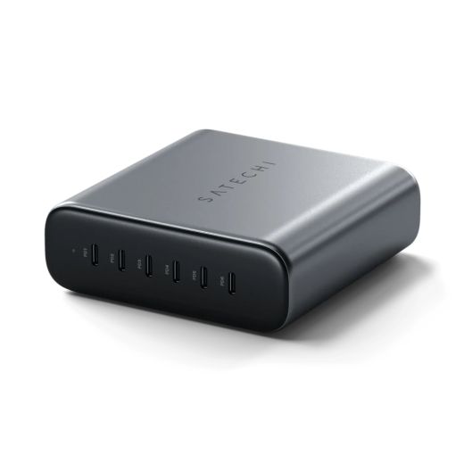 Зарядний пристрій Satechi 200W USB-C 6-Port Gan Charger (ST-C200GM-EU)