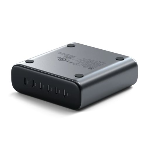 Быстрая зарядка Satechi 200W USB-C 6-Port Gan Charger (ST-C200GM-EU)