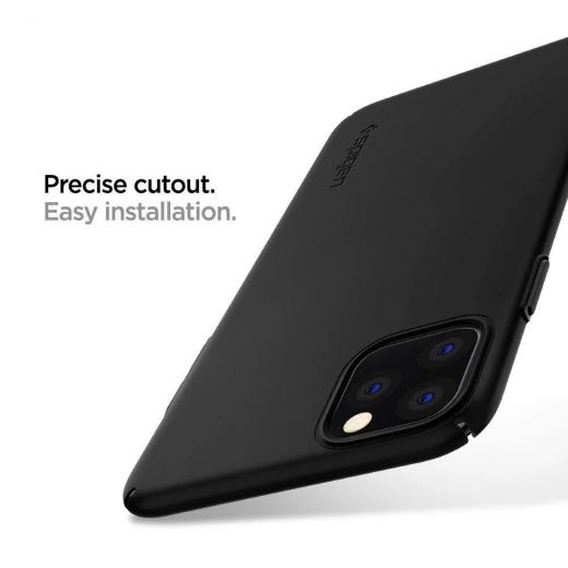 Чохол Spigen Thin Fit Air Black (ACS00066) для iPhone 11 Pro Max