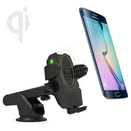 Автомобильный держатель iOttie Easy One Touch 4 Wireless Fast Charging Mount