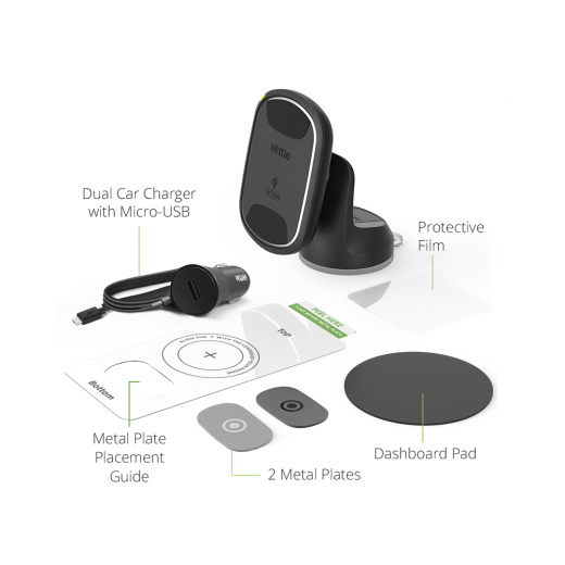 Тримач в автомобіль iOttie iTap 2 Wireless Dashboard Mount (HLCRIO137)