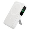 Повербанк с дисплеем Anker MagGo Power Bank (10K) with Qi2 15W Shell White