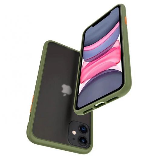 Чехол Spigen Ciel Color Brick Khaki для iPhone 11