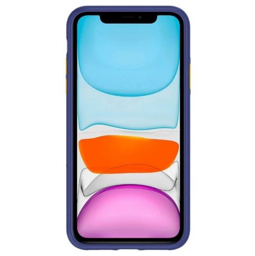 Чехол Spigen Ciel Color Brick Navy для iPhone 11