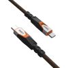 Кабель UAG Type-C to Type-C Data/Charge 0.75м 240Вт Rugged Double Braided Nylon (9B4415114097)