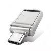 Флешка MicroDrive Dual Flesh Drive Mini OTG Usb2.0/Type-C 64GB Silver