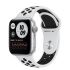 Apple Watch Nike Series 6 GPS 40mm Silver Aluminum Case with Pure Platinum | Black Nike Sport Band (M00T3) Apple Watch Nike Series 6 GPS 40mm Silver Aluminum Case with Pure Platinum | Black Nike Sport Band (M00T3)