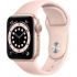 Apple Watch Series 6 GPS 40mm Gold Aluminum Case with Pink Sand Sport Band (MG123)