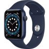 Apple Watch Series 6 GPS 44mm Blue Aluminum Case with Deep Navy Sport Band (M00J3)